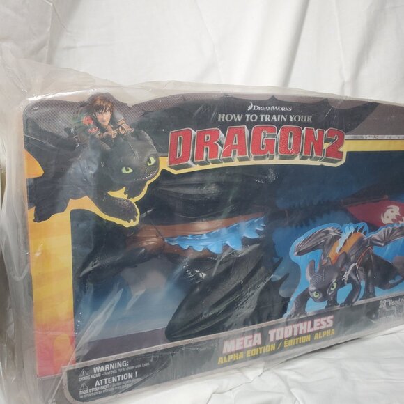 How To Train Your Dragon 2 Mega Toothless Action Figure - Picture 2 of 5